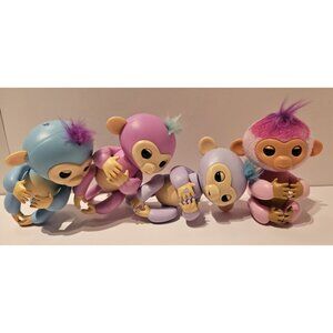 Fingerlings Lot/bundle MIA INTERACTIVE BABY MONKEY Toy Punk WowWee All Working